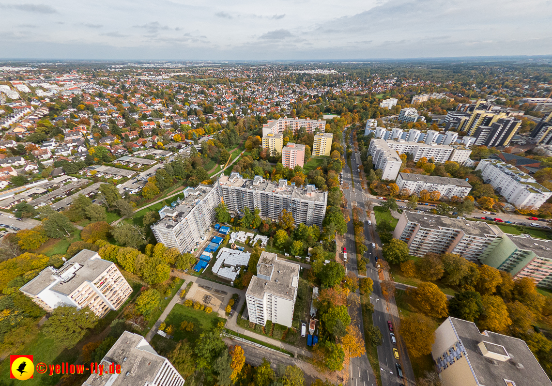13.10.2022 - Fassadensnaierung am Karl-Marx-Ring 11-21